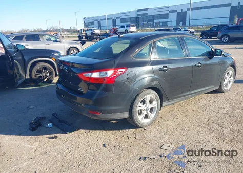 2013 Ford Focus Se из США, поврежденный, VIN 1FADP3F2XDL106098